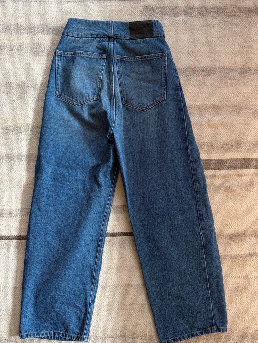 MM6 Maison Margiela Blue Button Jeans - Picture 4 of 13